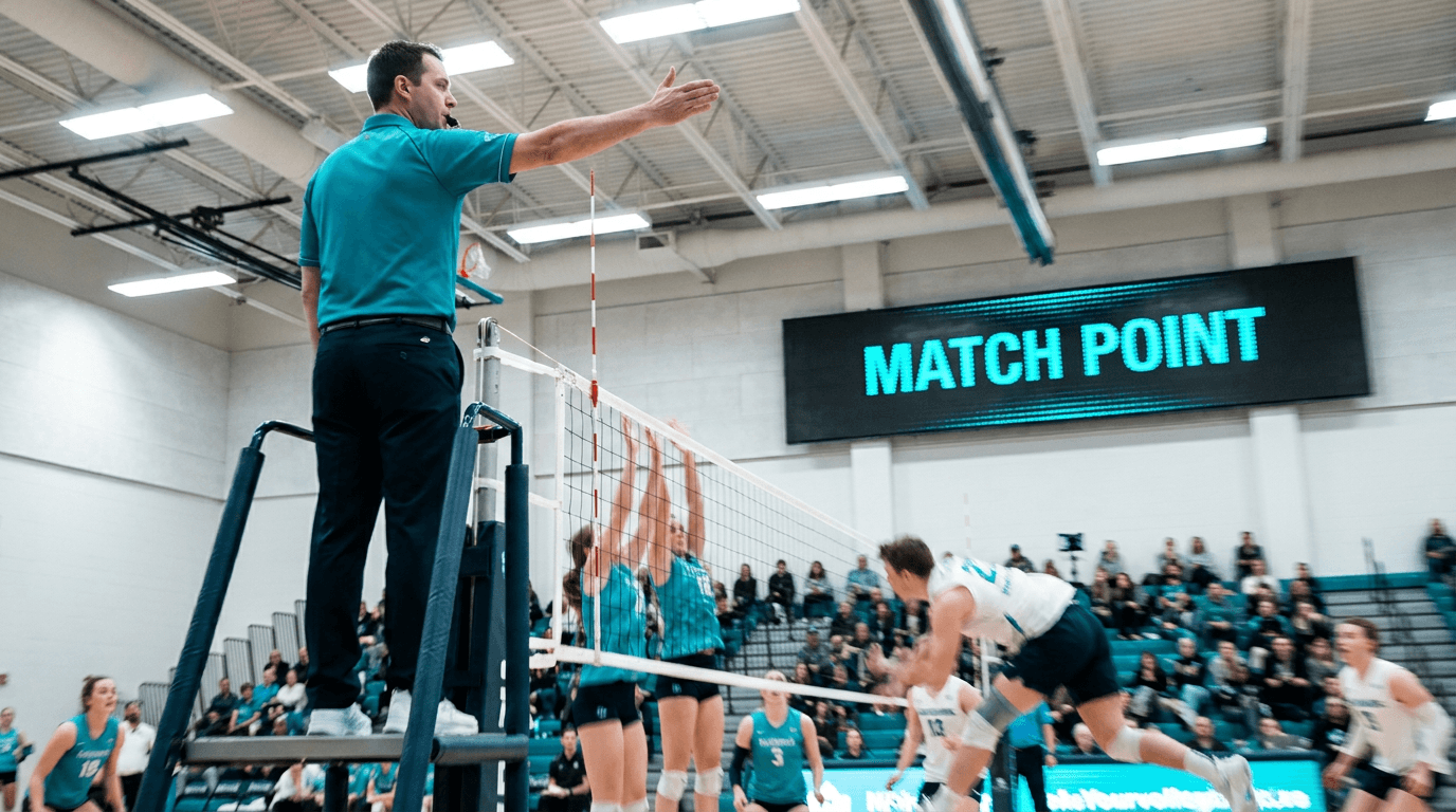 Volleyball officiating